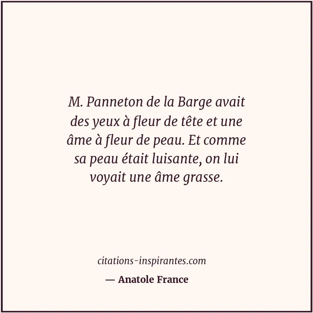 Citation de Anatole France