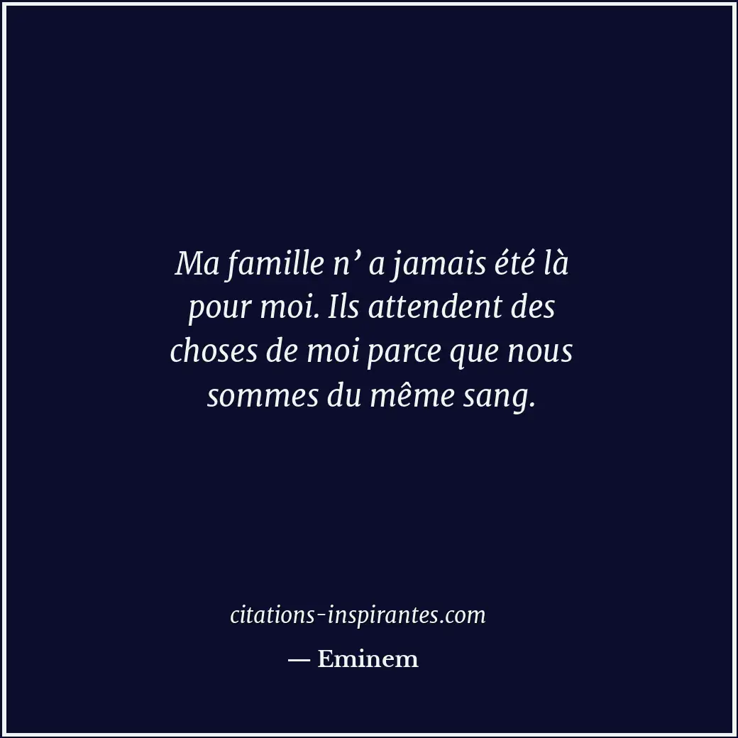 Citation de Eminem