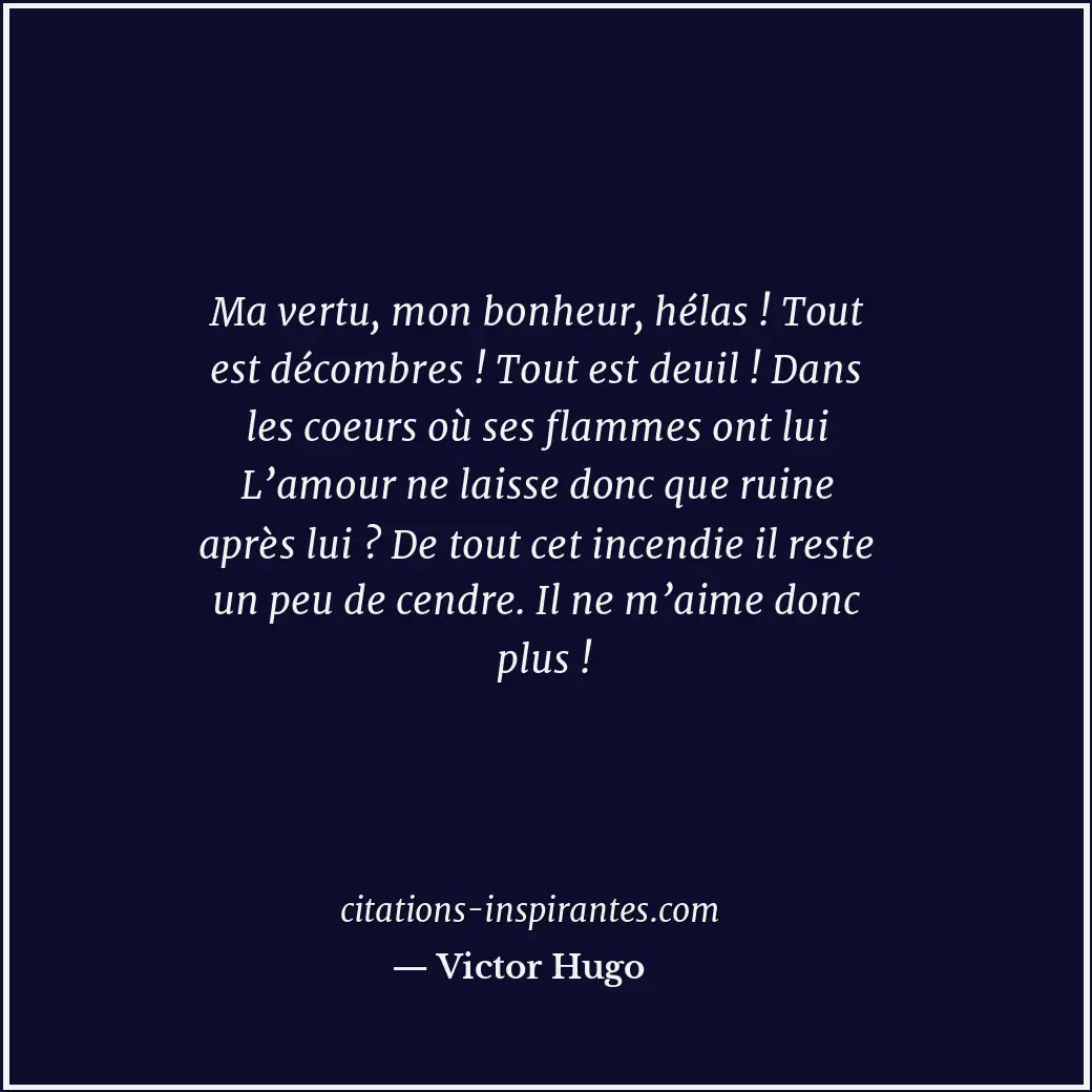 Citation de Victor Hugo