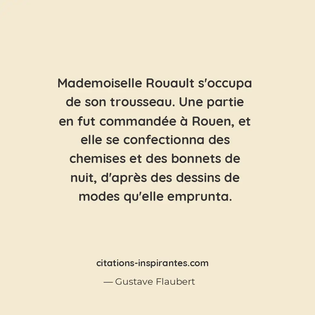 Citation de Gustave Flaubert