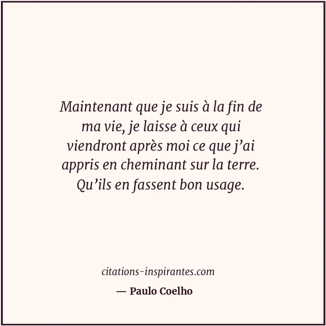 Citation de Paulo Coelho