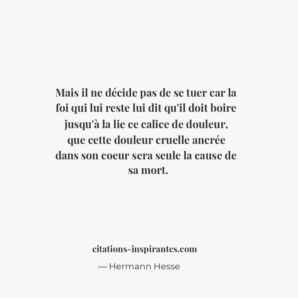 Citation de Hermann Hesse
