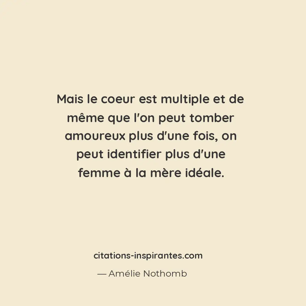 Citation de Amélie Nothomb