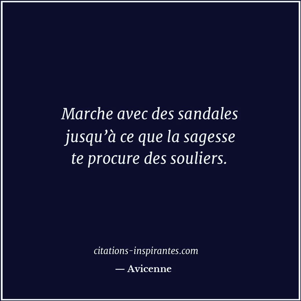 Citation de Avicenne