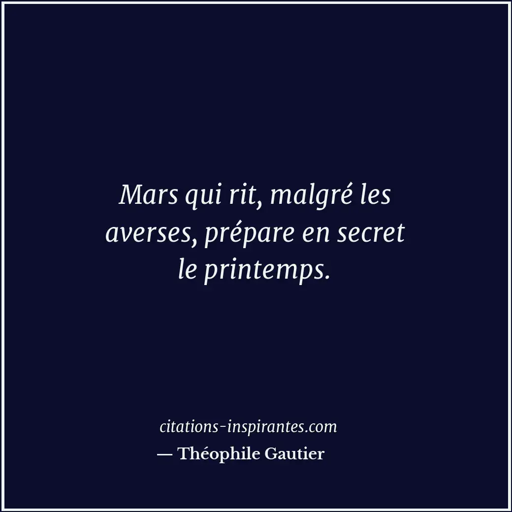Citation de Théophile Gautier