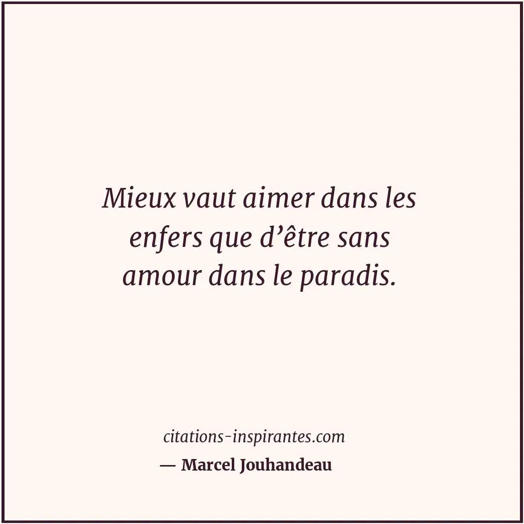 Citation de Marcel Jouhandeau