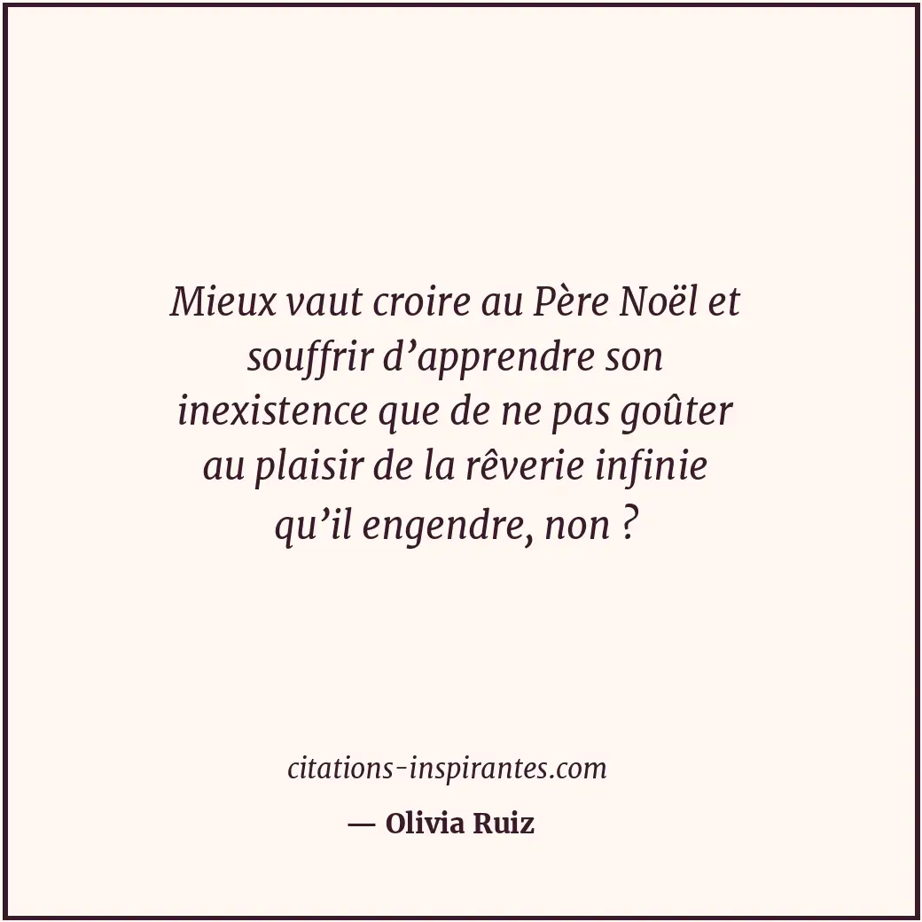 Citation de Olivia Ruiz