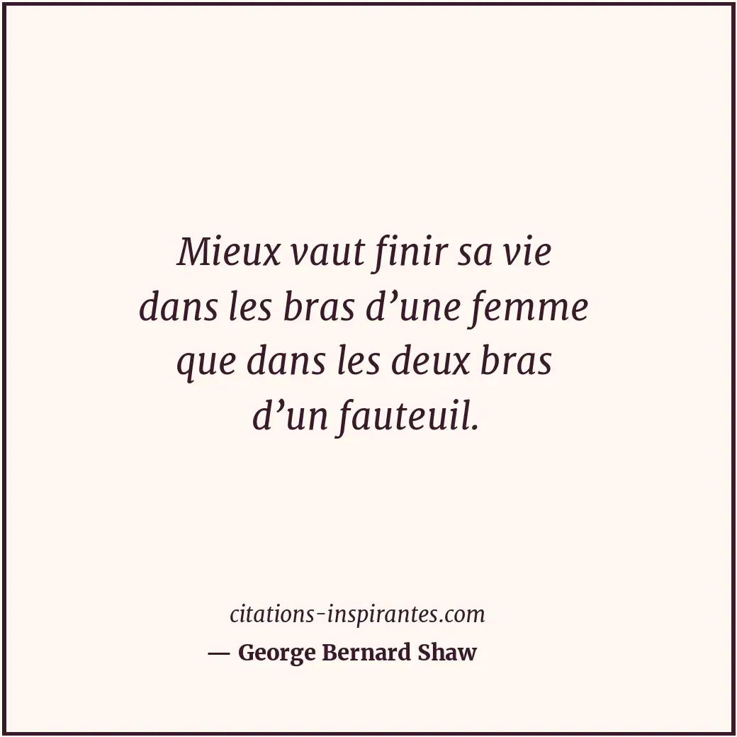 Citation de George Bernard Shaw