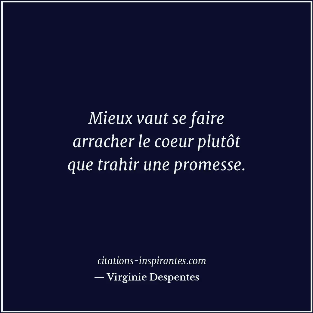 Citation de Virginie Despentes
