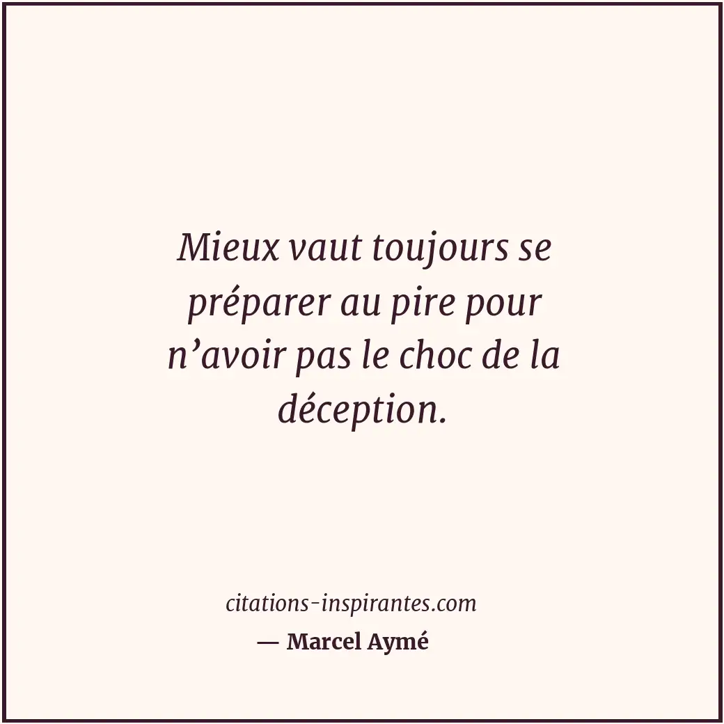 Citation de Marcel Aymé