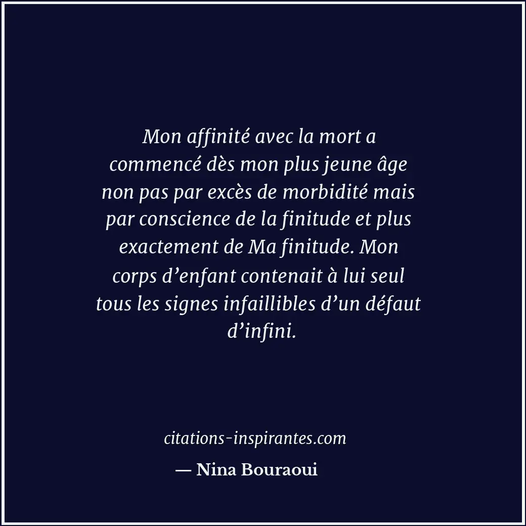 Citation de Nina Bouraoui