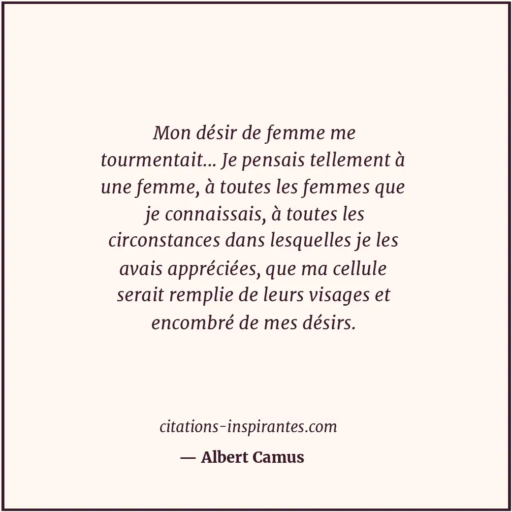 Citation de Albert Camus