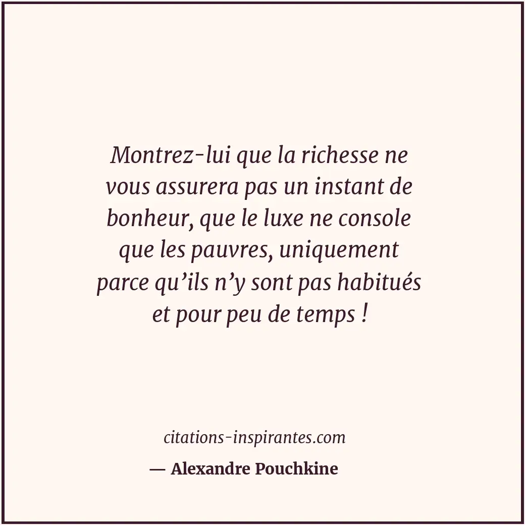 Citation de Alexandre Pouchkine