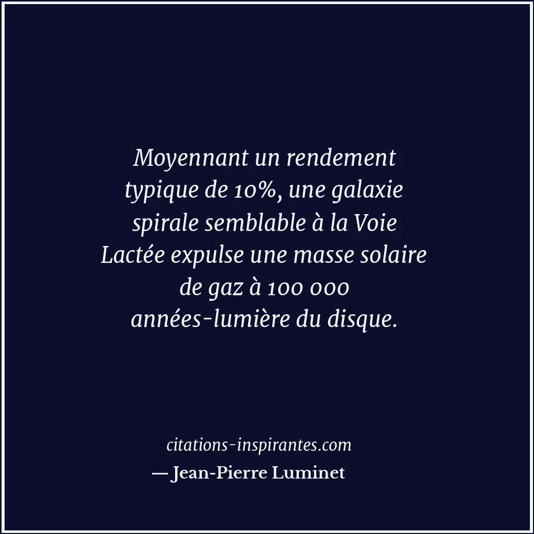 Citation de Jean-Pierre Luminet