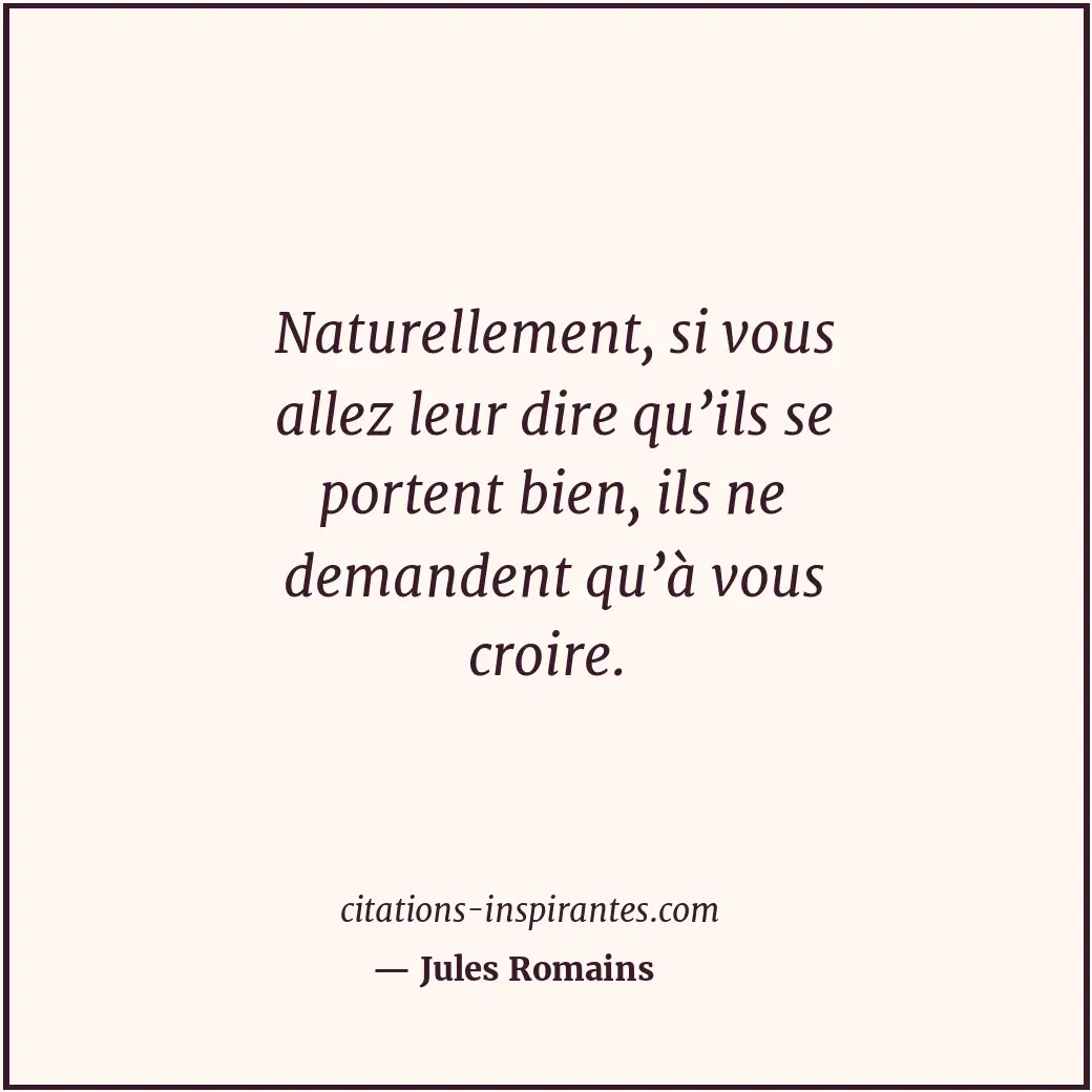 Citation de Jules Romains
