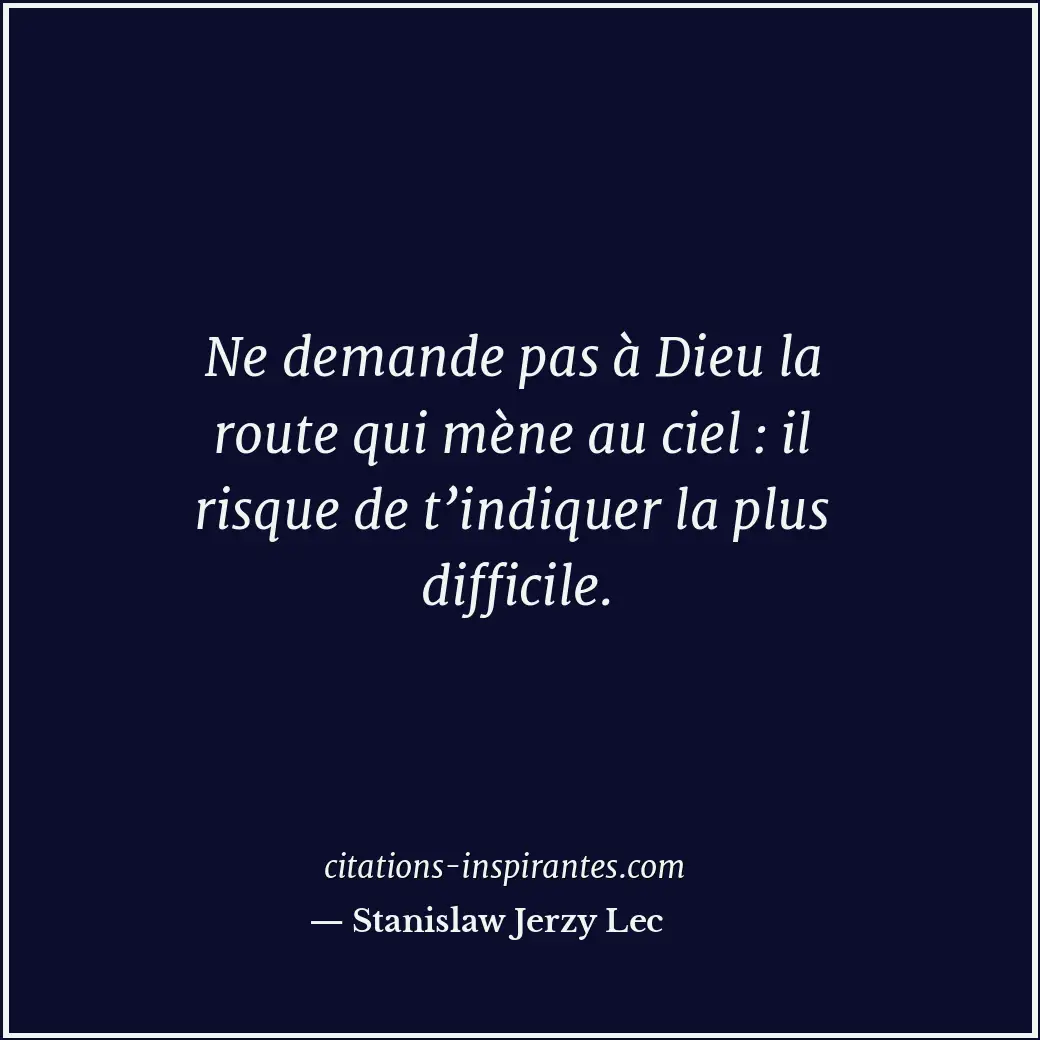 Citation de Stanislaw Jerzy Lec