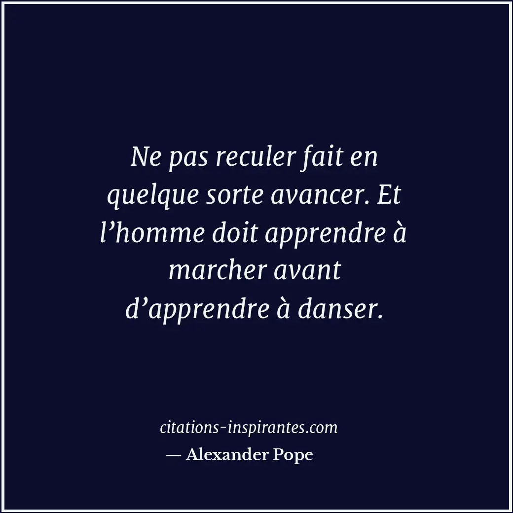 Citation de Alexander Pope
