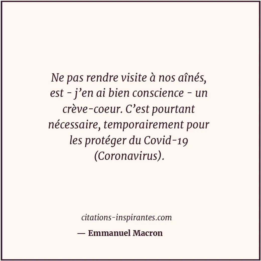 Citation de Emmanuel Macron
