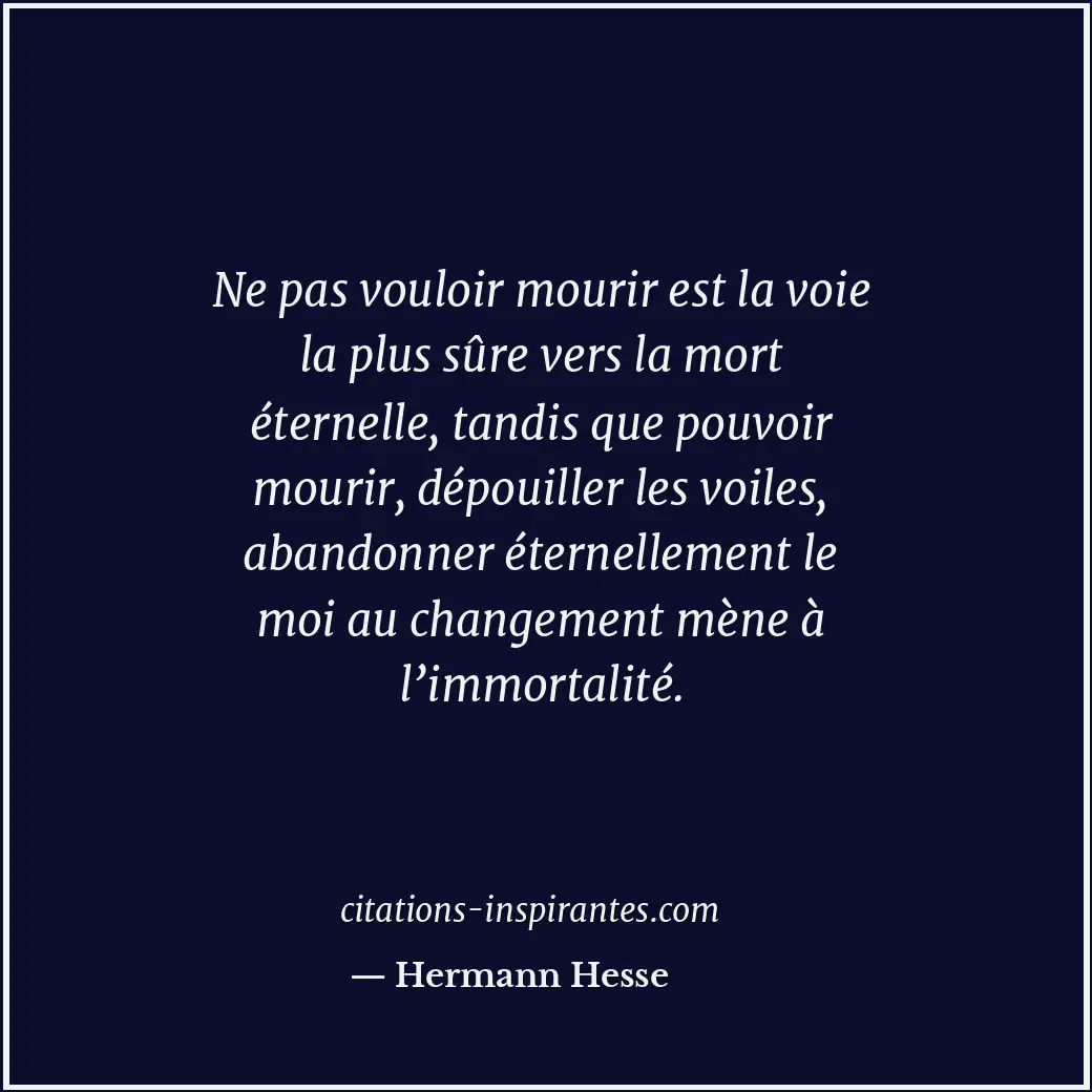 Citation de Hermann Hesse