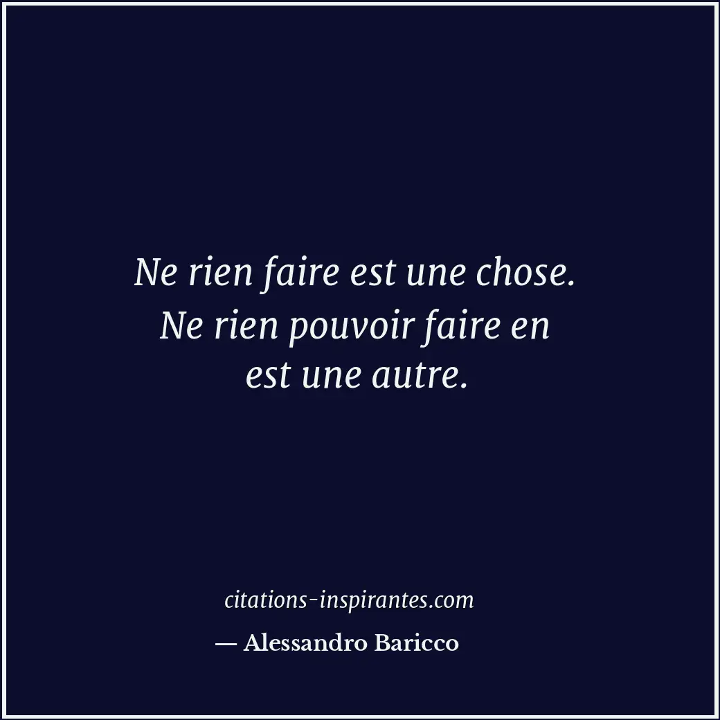 Citation de Alessandro Baricco