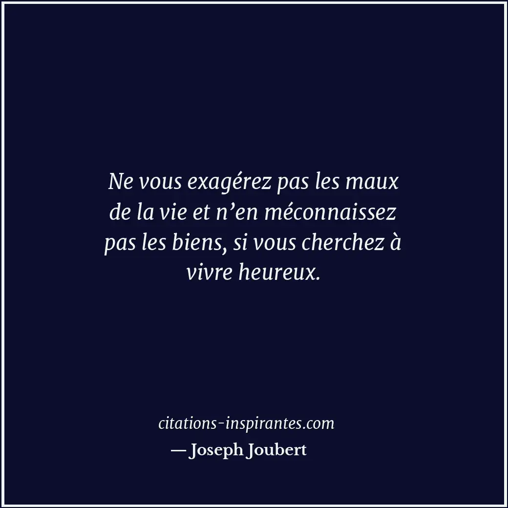 Citation de Joseph Joubert