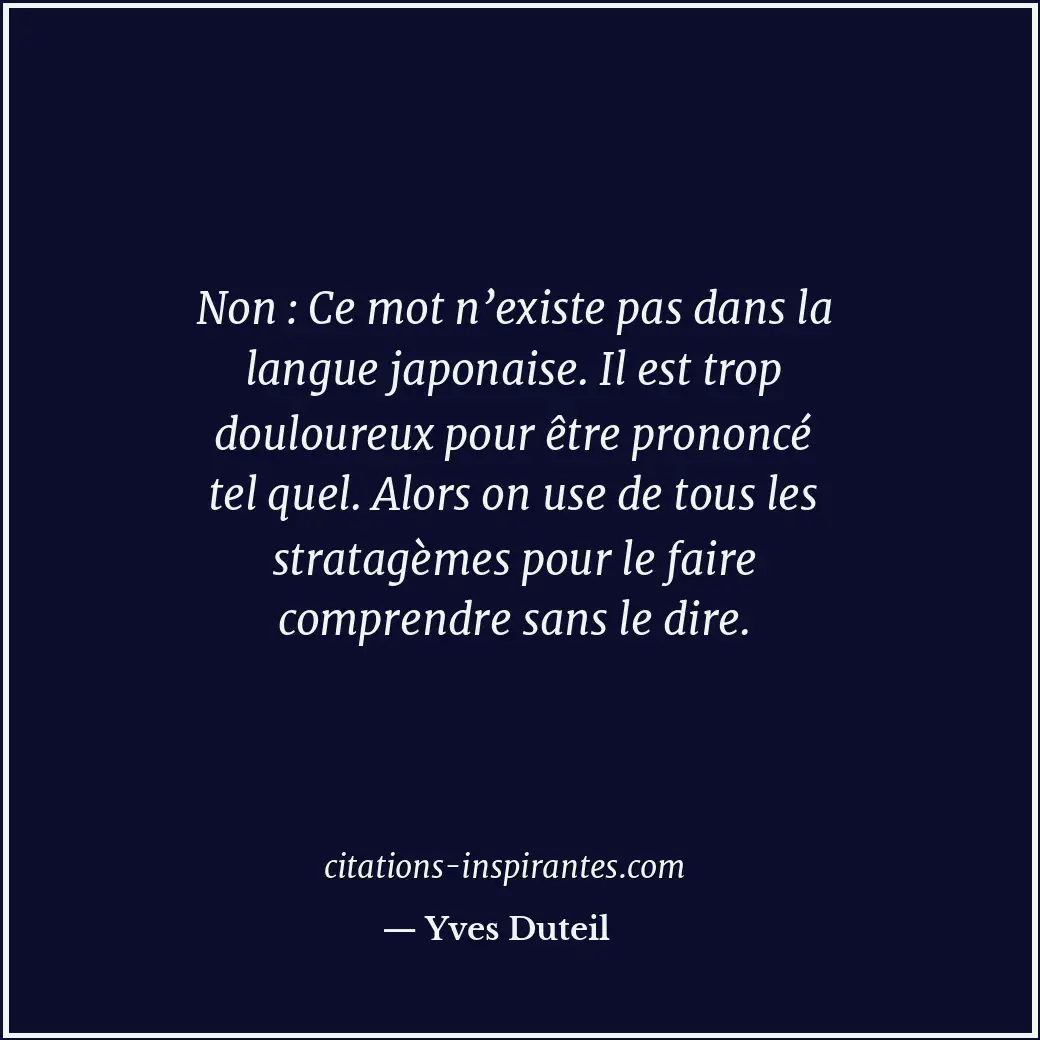 Citation de Yves Duteil