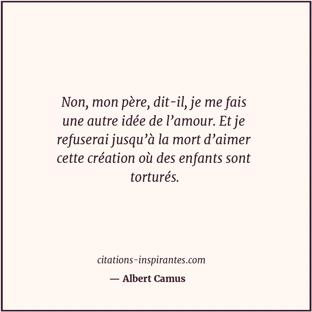 Citation de Albert Camus