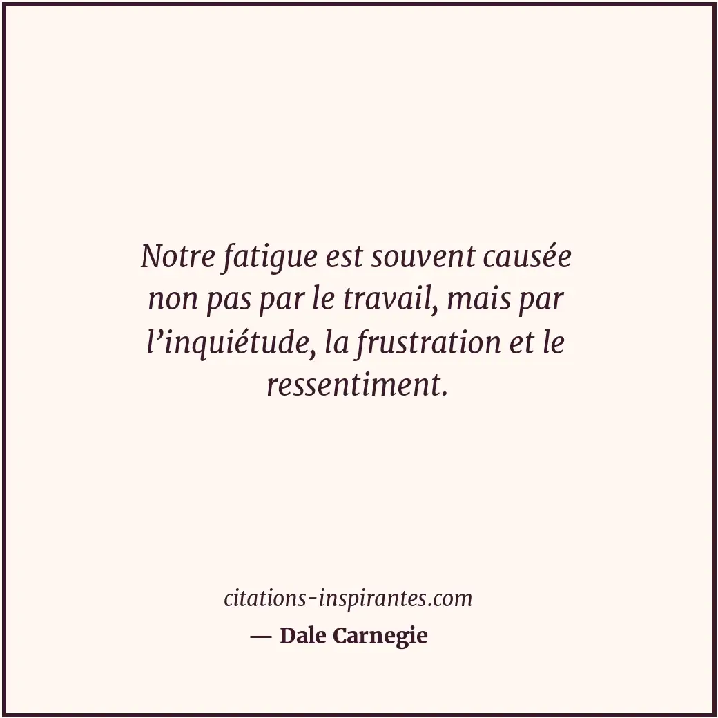 Citation de Dale Carnegie