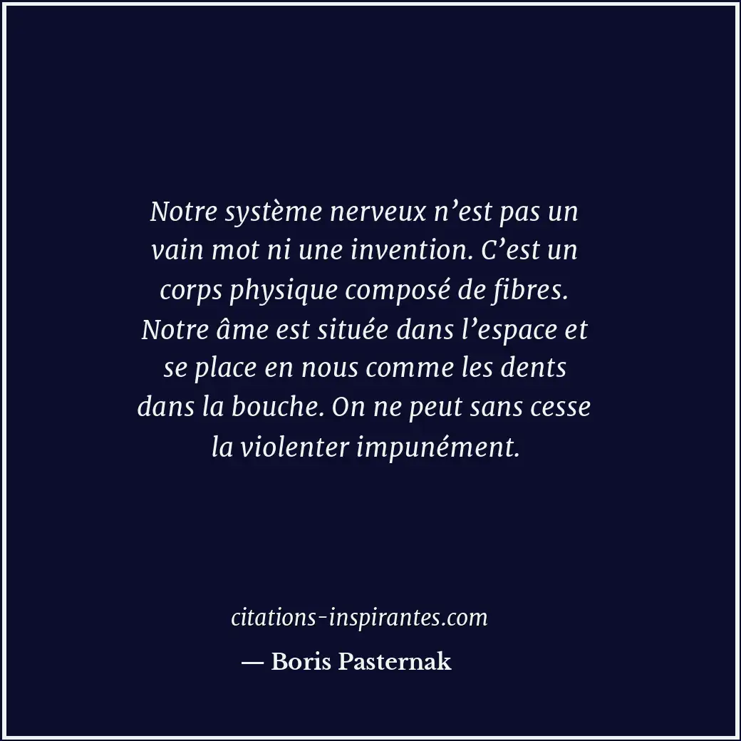Citation de Boris Pasternak