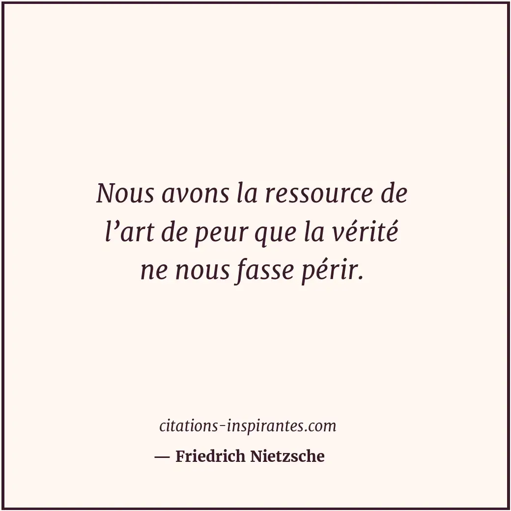 Citation de Friedrich Nietzsche
