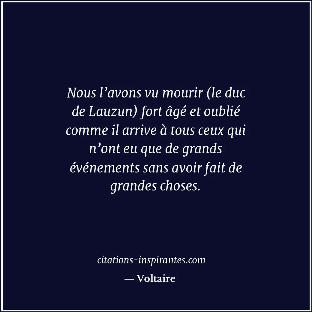 Citation de Voltaire