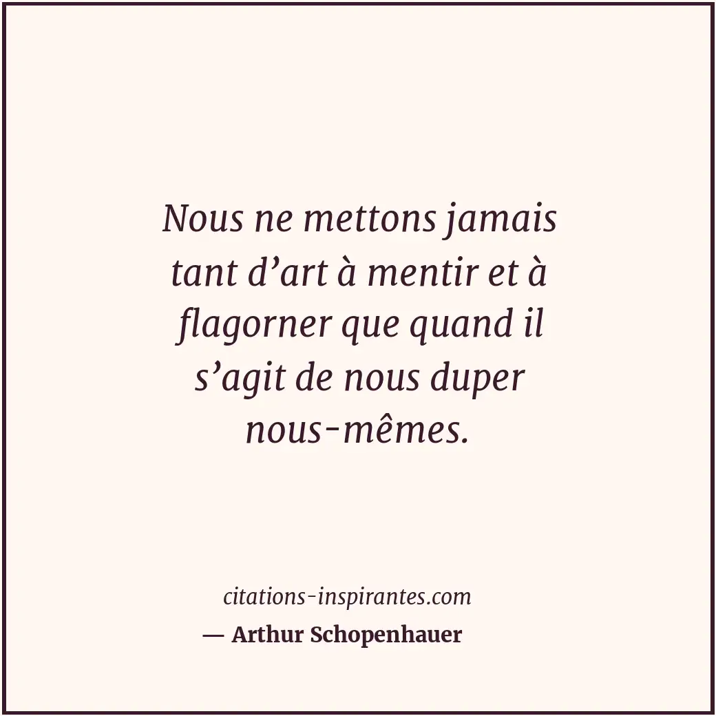 Citation de Arthur Schopenhauer
