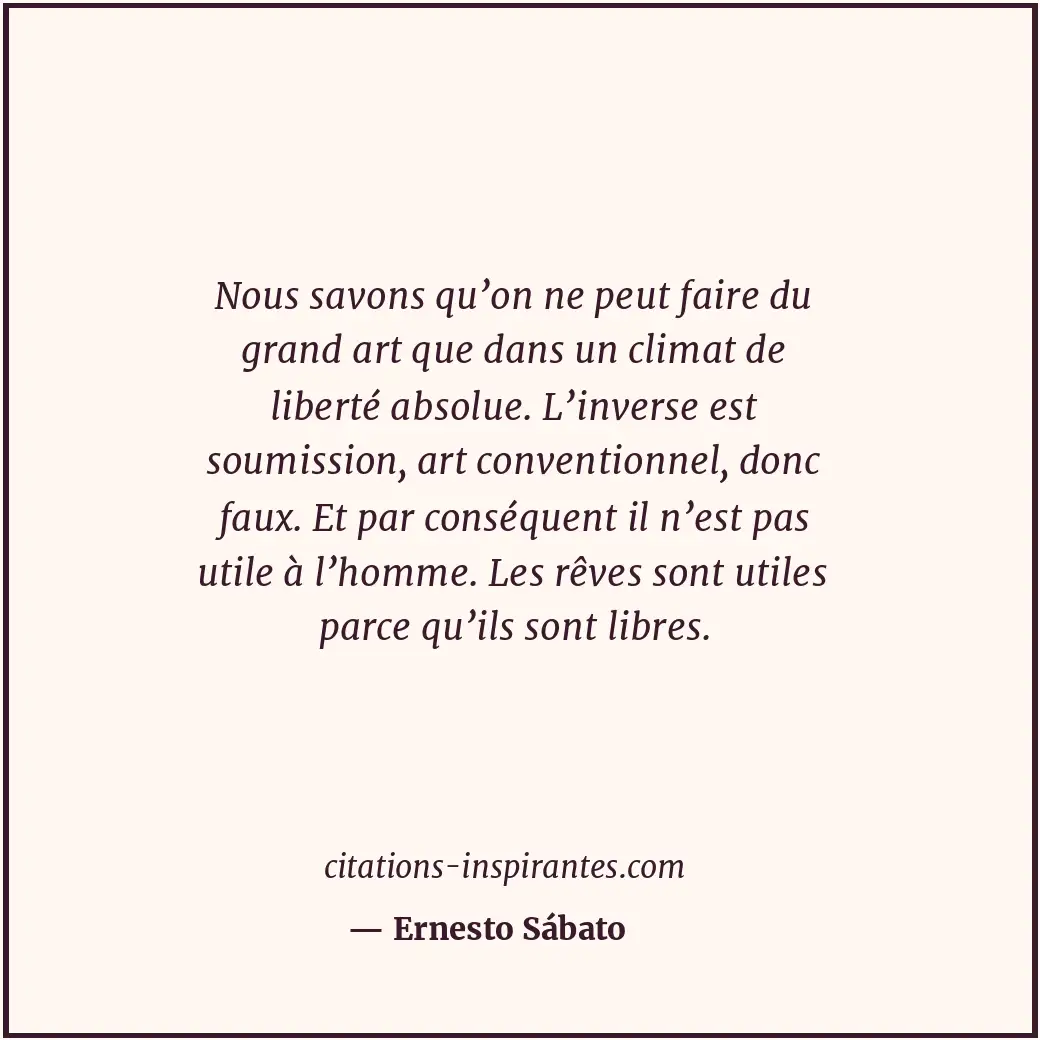 Citation de Ernesto Sábato