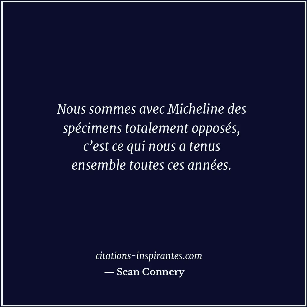 Citation de Sean Connery