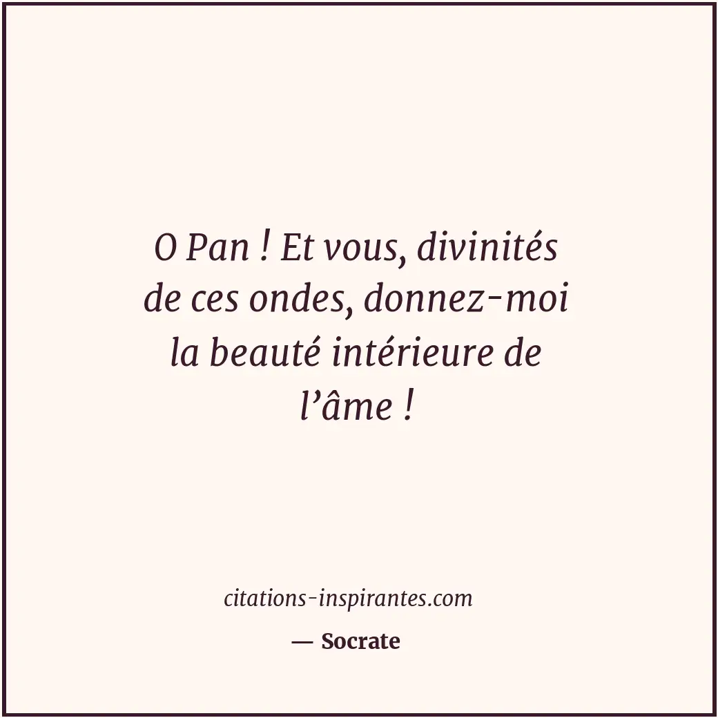 Citation de Socrate