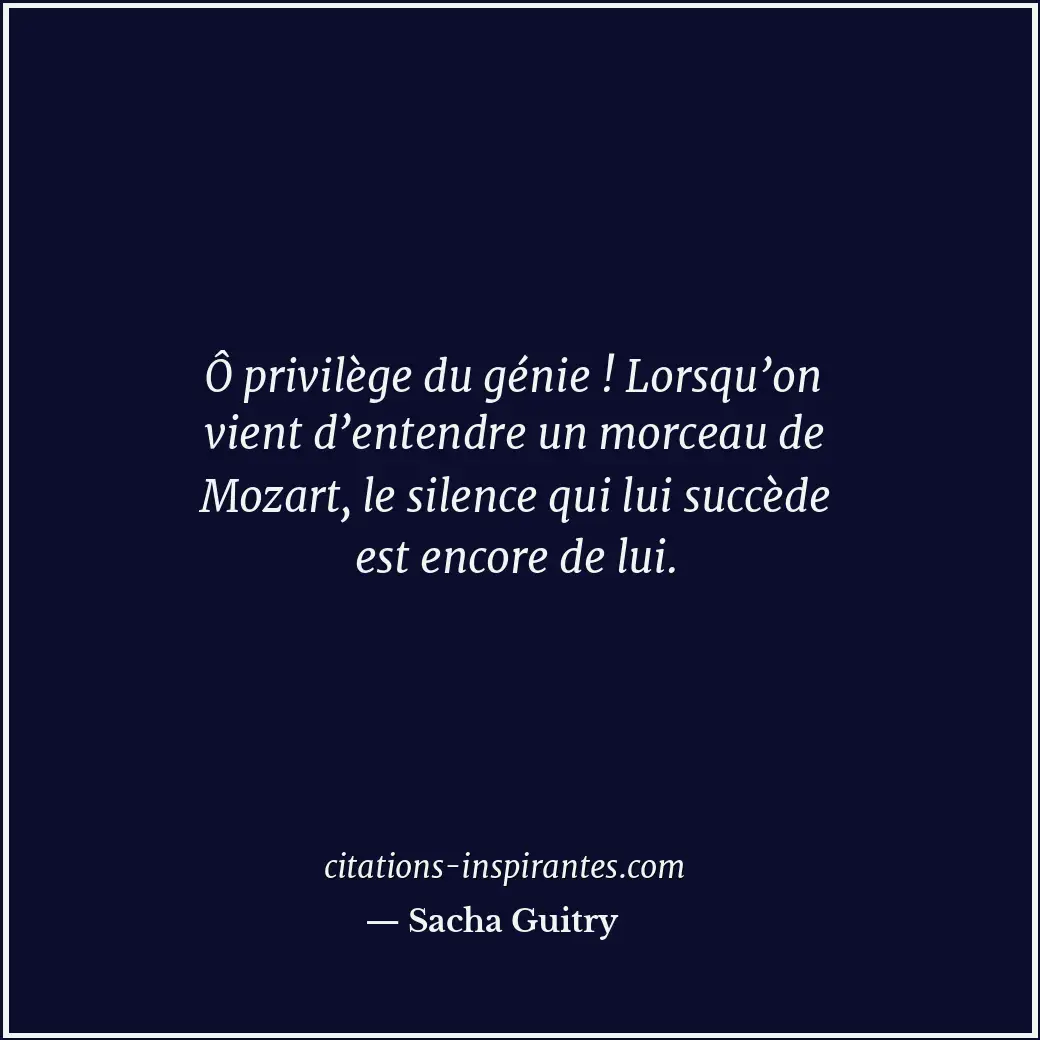 Citation de Sacha Guitry