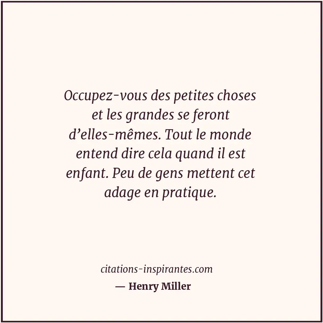 Citation de Henry Miller