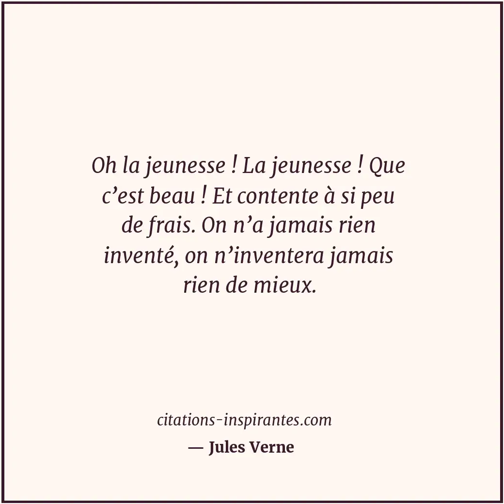 Citation de Jules Verne