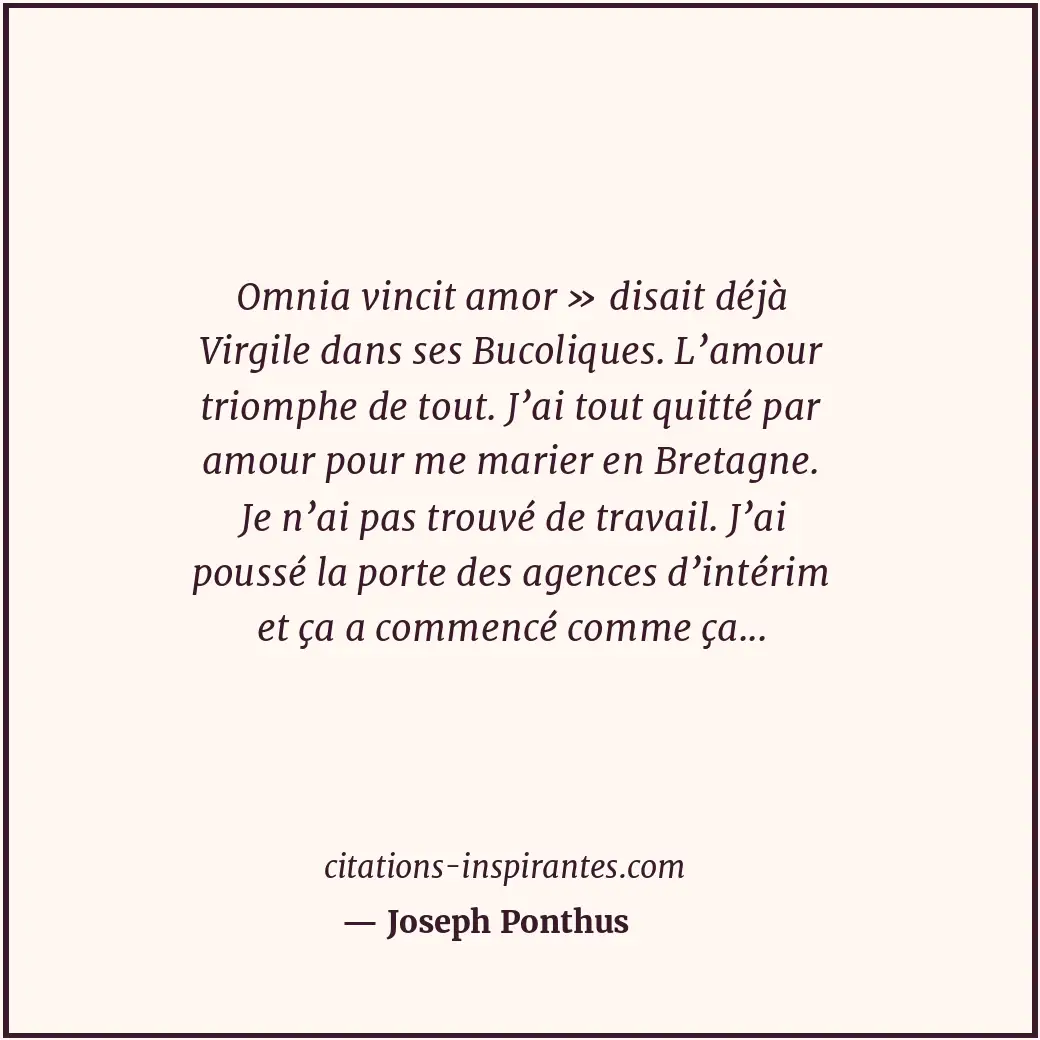 Citation de Joseph Ponthus