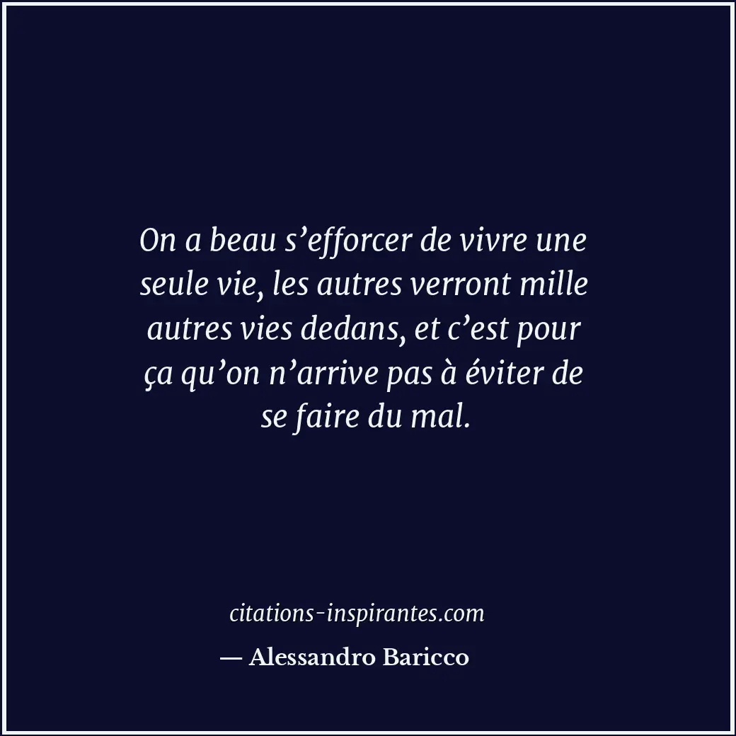 Citation de Alessandro Baricco