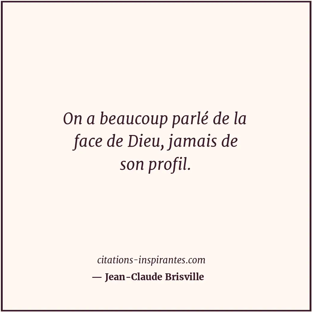 Citation de Jean-Claude Brisville