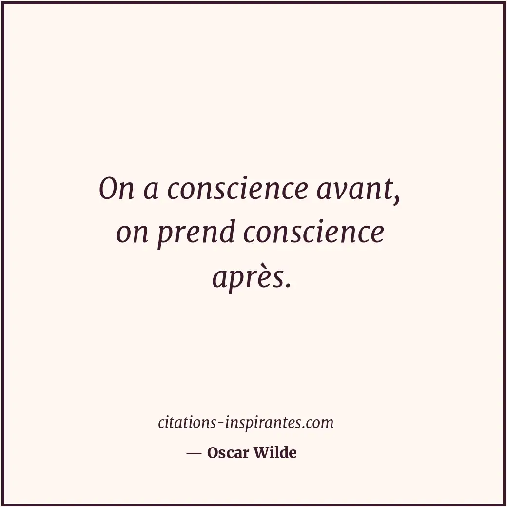 Citation de Oscar Wilde