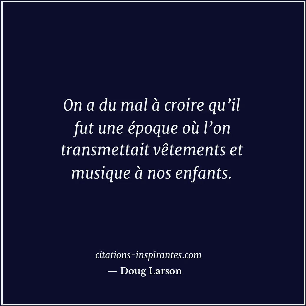 Citation de Doug Larson