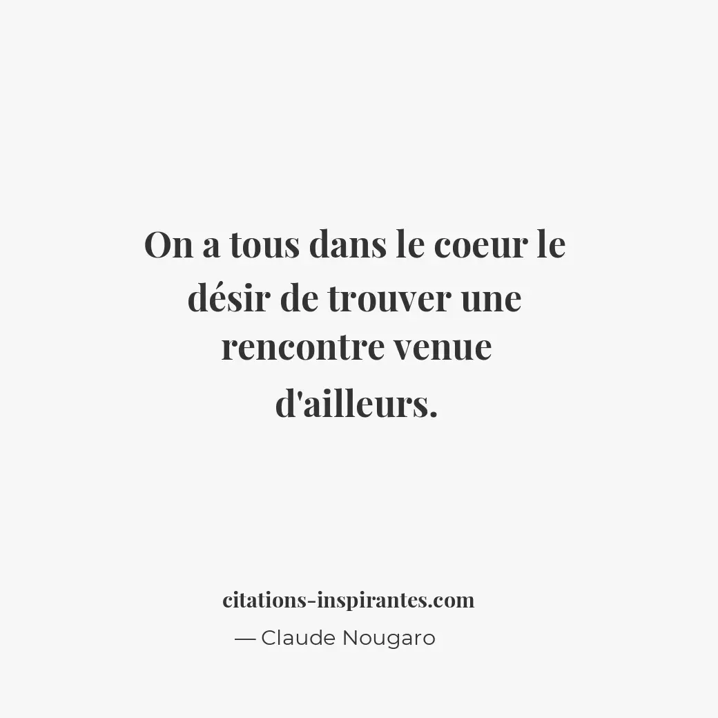 Citation de Claude Nougaro