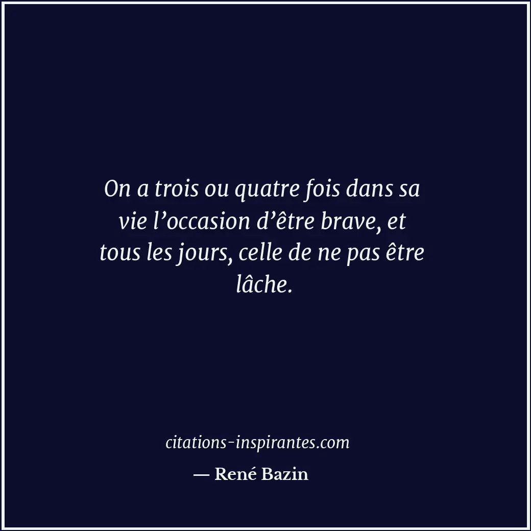 Citation de René Bazin
