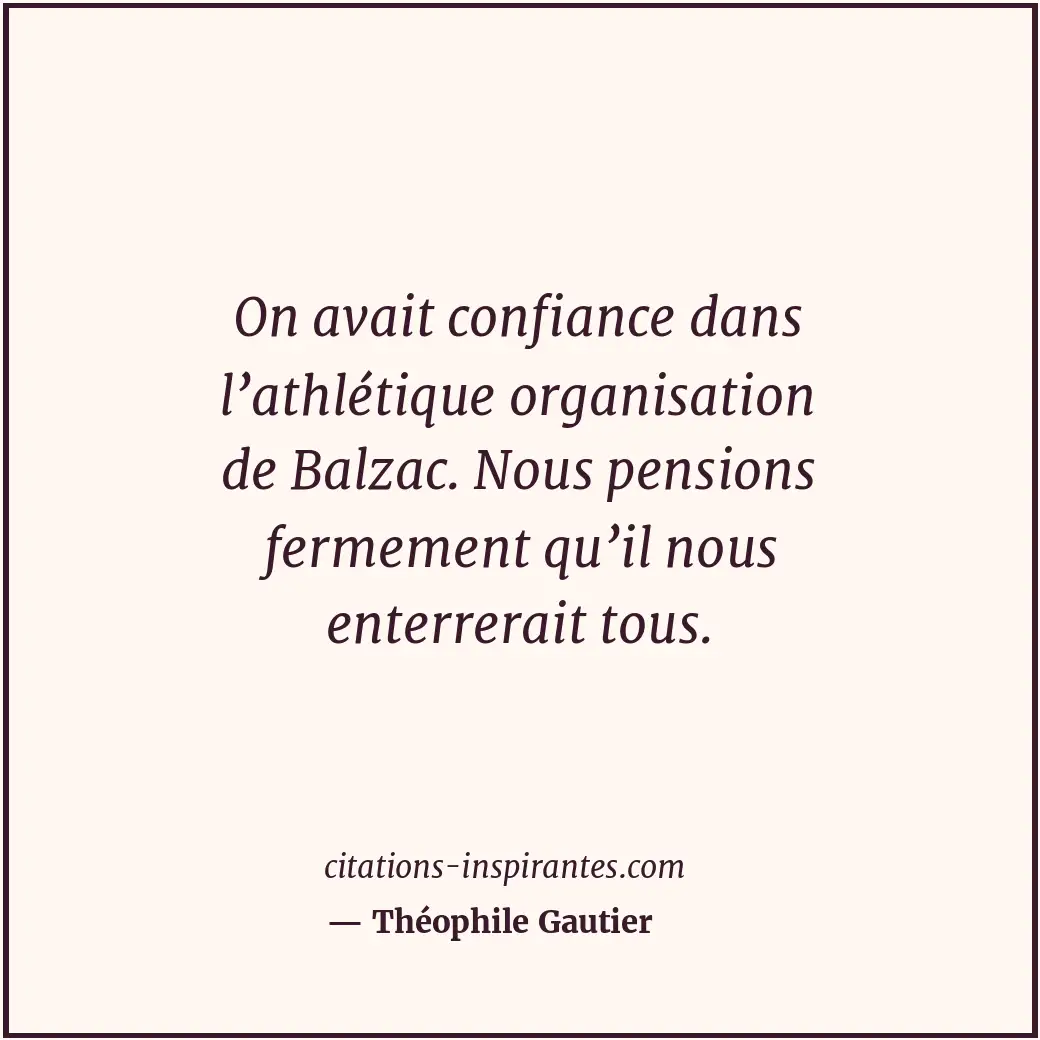 Citation de Théophile Gautier