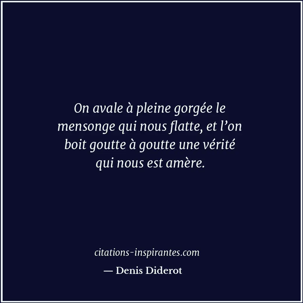 Citation de Denis Diderot