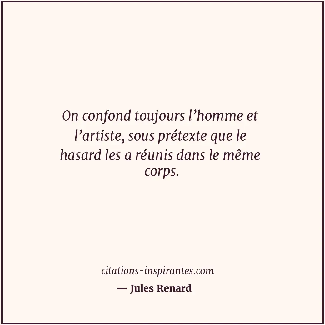 Citation de Jules Renard