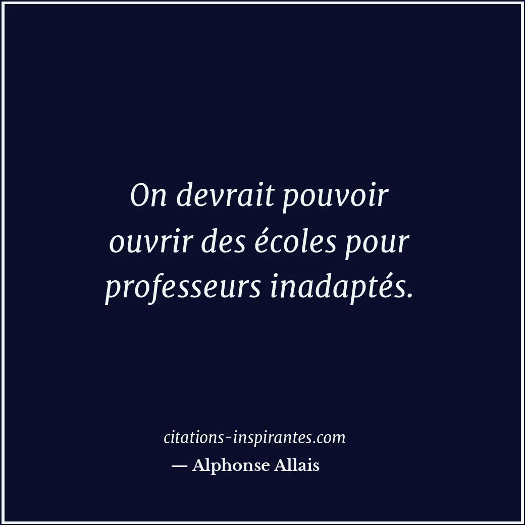 Citation de Alphonse Allais