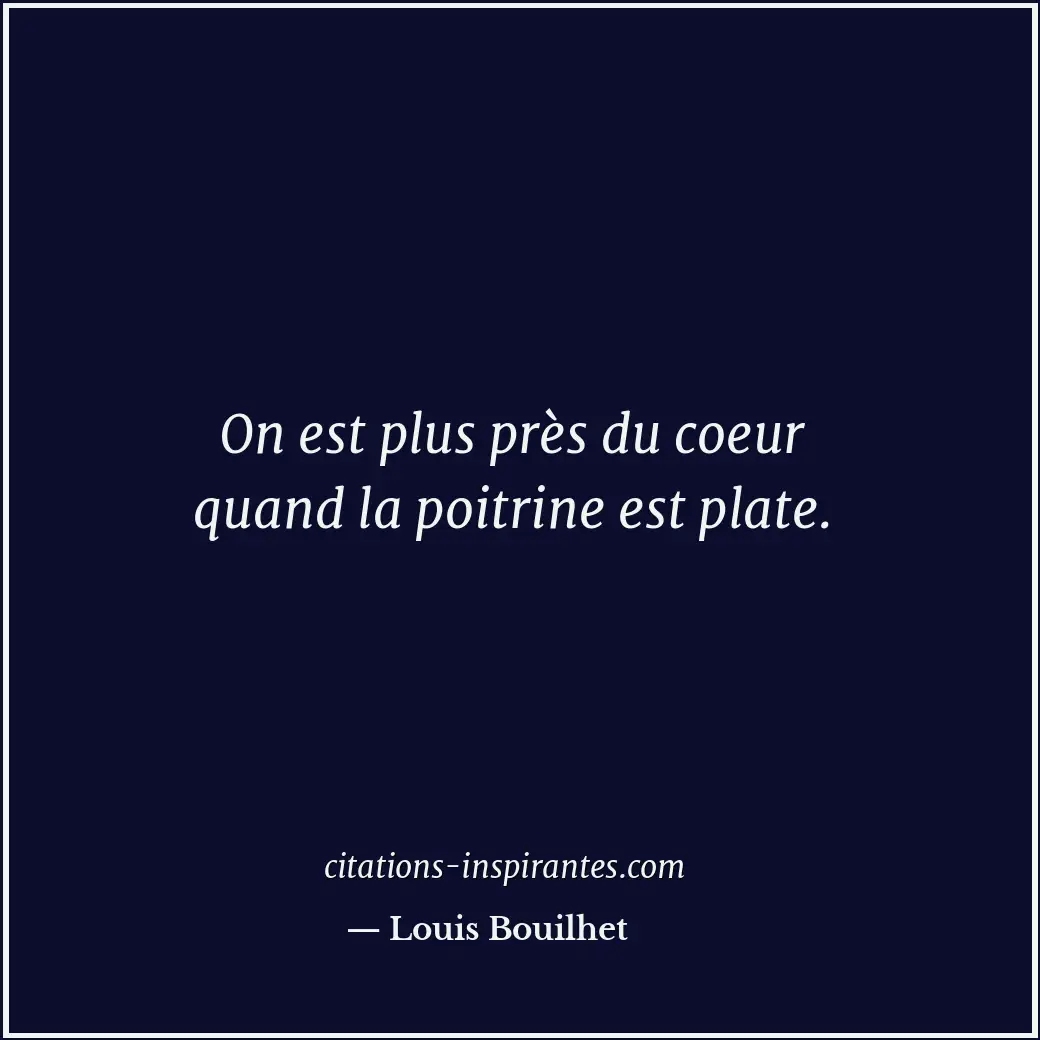 Citation de Louis Bouilhet